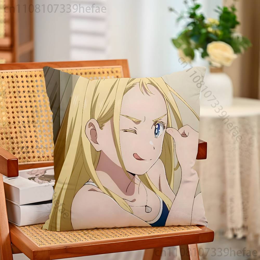 SSummertime RRendering Pillow Case Plush Pillow Cases Home Decoration Pillow Cover for Sofa Bed Chair Living Room