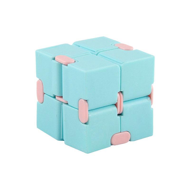 Children's Creative Macaron Infinite Magic Cube - Flip Decompression Educational Toy