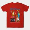 Herren Schwarzes T-Shirt mit Aufdruck Kitty'S First Offering No-Cut Transferpapier Druck Baumwoll-T-Shirt