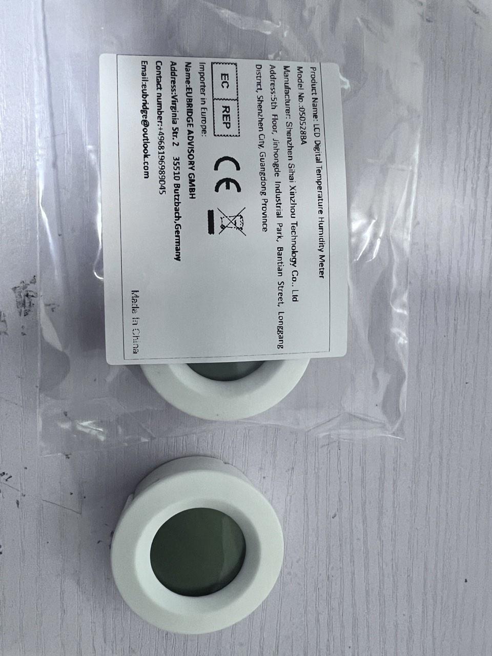 

LCD Digital Thermometer Hygrometer Fridge Freezer Temperature Humidity Sensor Tester Meter Celsius Fahrenheit Conversion белый