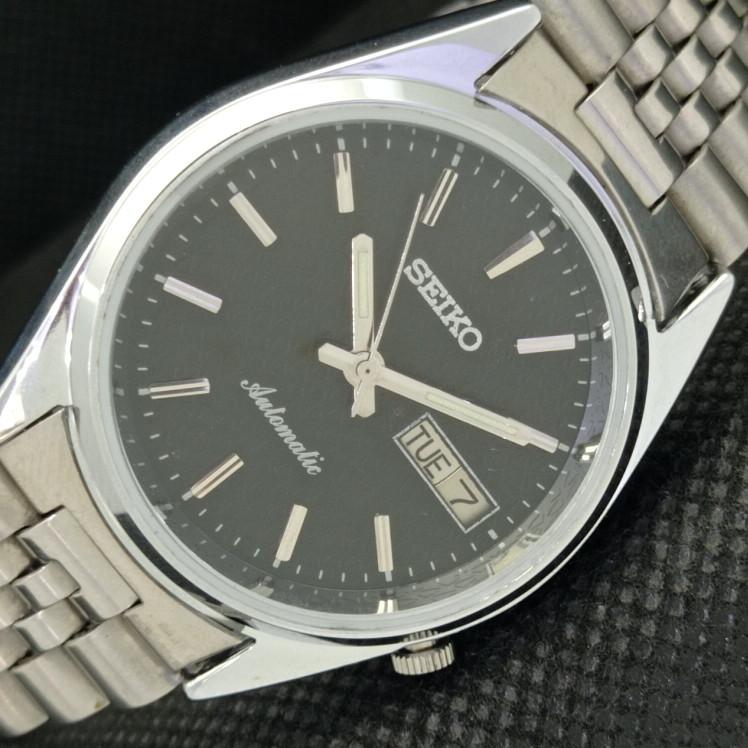 

ВОССТАНОВЛЕННЫЕ ВИНТАЖНЫЕ ЧАСЫ SEIKO 5 AUTO 7009A ЯПОНИЯ МУЖСКИЕ D/D ЧЕРНЫЕ 605-a314198-9 SKU605-a314198