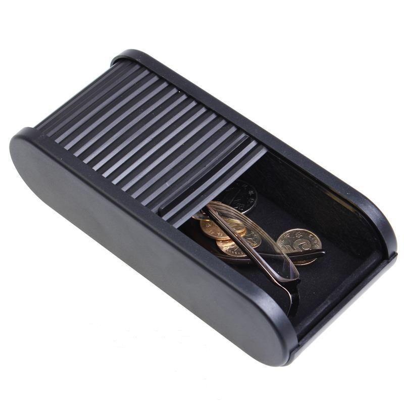 

Auto Organizer Storage Case Cell Phone Coin Box Pocket Dashboard Armrest Mounting Truck Off Road 4x4 Interior Car Accessories чёрный