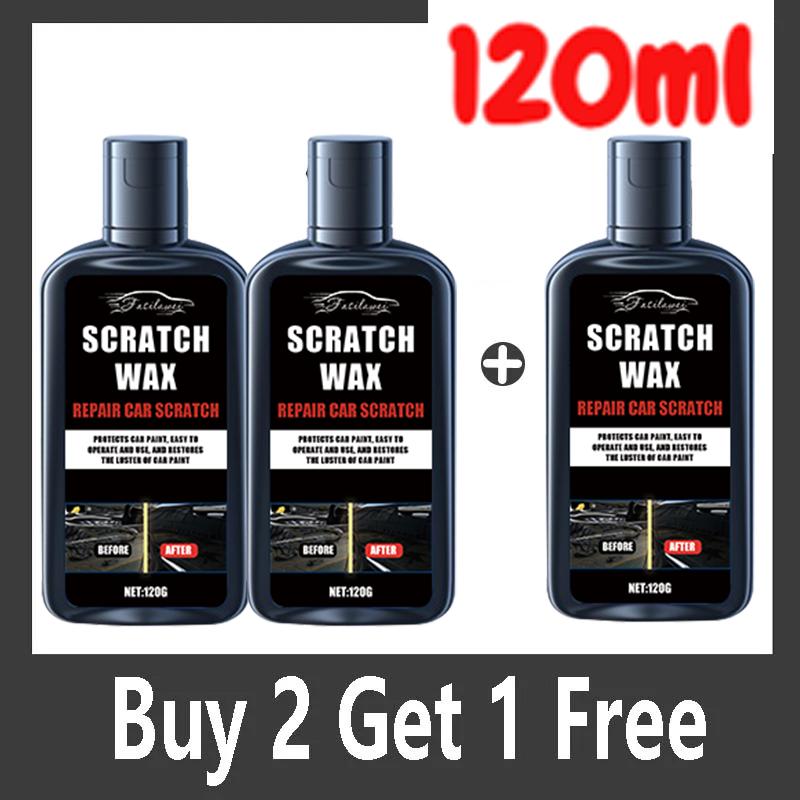 NEW 120ML Scratch Repair Wax - Quick Scratch Removal for Cars, Multi-functional Polishing Protection Wax, for Minor Scratch Repa