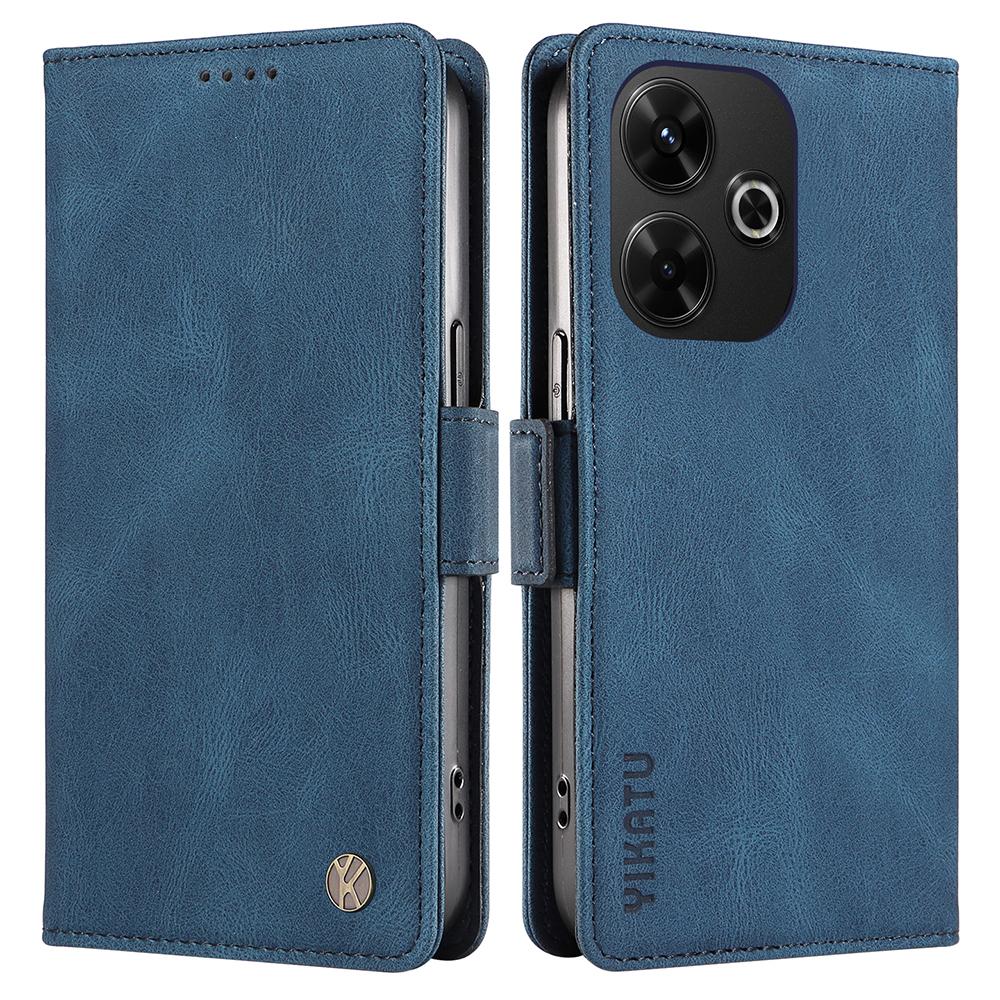 YIKATU YK-005 Für Xiaomi Redmi 13 5G/13 4G Hülle Ständer Brieftasche Handy Lederhülle
