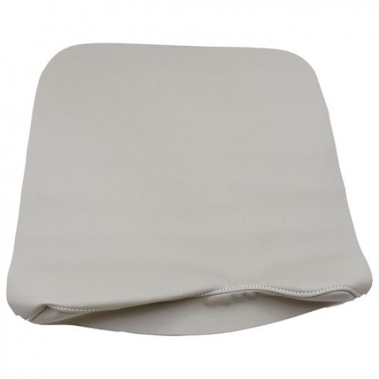 For 2015- Ford F150 Center Console Lid Leather Armrest Pad Cover Gray