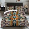 3pcs Geometric Persian Pattern Bedding Set 3D Print Coreless Comfortable Duvet Cover Set Bedrooms Decor Multiple Sizes