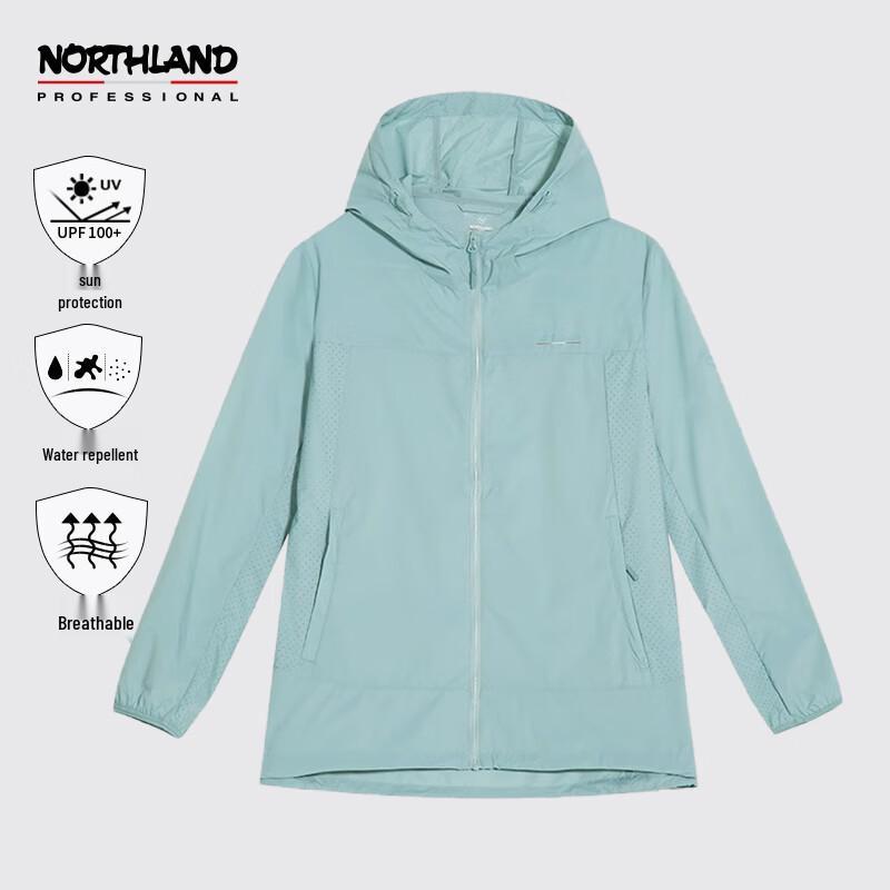 NORTHLAND Women's Cicada Wing Hooded Sun Protection Jacket