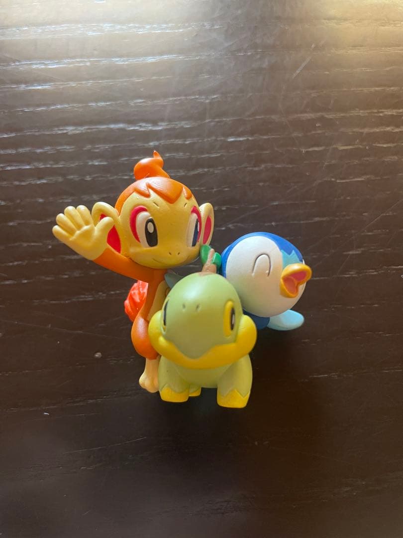

[USED] Pokemon DP Pre-order Bonus Figures: Hikozaru, Piplup, and Turtwig