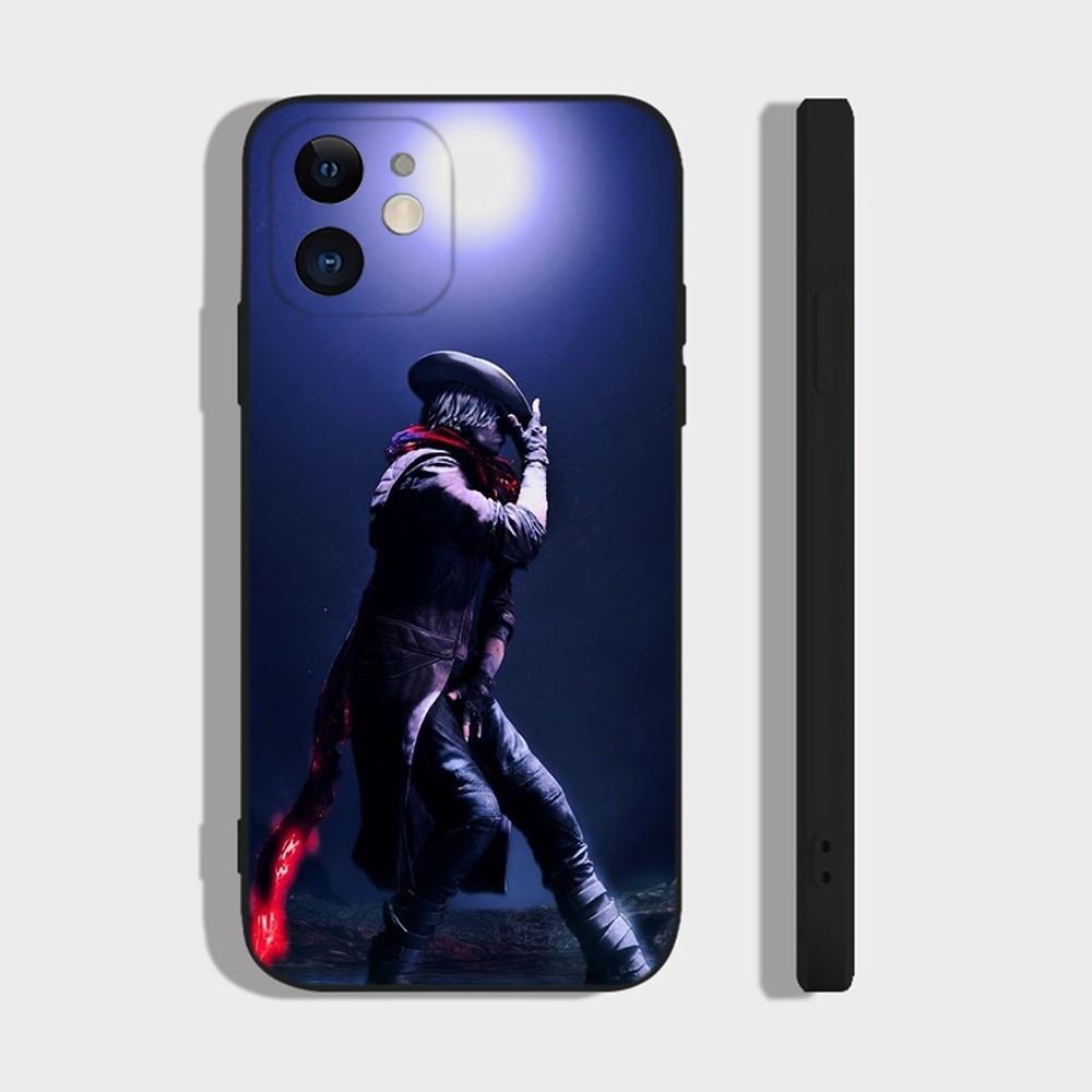 

Game Devil M-May Cry 5 Phone Case For iPhone 14,13,12 Mini 11 Pro XR,X,XS,MAX 6S,7,8 Plus Silicone Cover Soft black iPhone13PRO