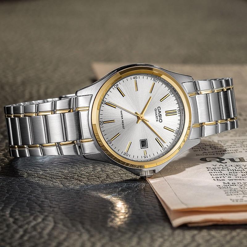 Casio watch series-LTP quartz movement, stainless steel strap, Japanese and Korean watch, same style for men and women, MTP-1183G-7ALTP-1183G-7A