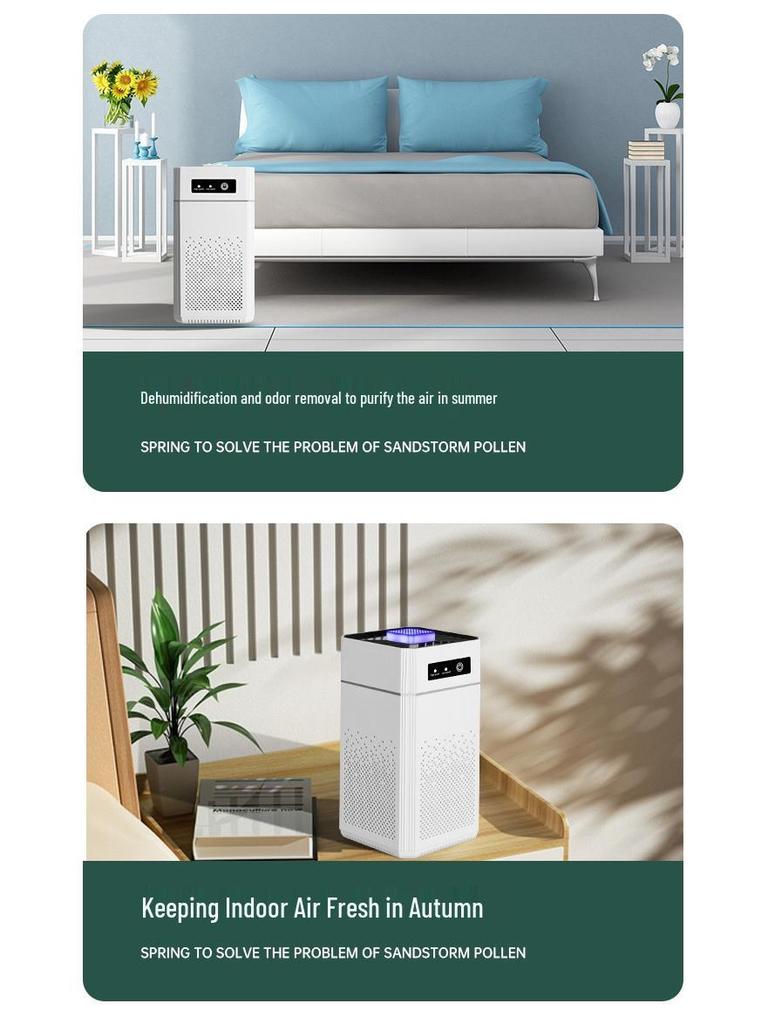 USB Portable Deodorizer Air Purifier with Negative Ion Filter