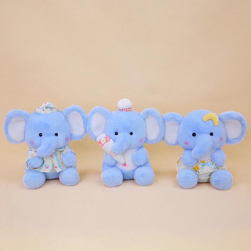 New Baby Elephant Plush Toy Doll Elephant Company Soothing Pillow Doll Children's Birthday Gift