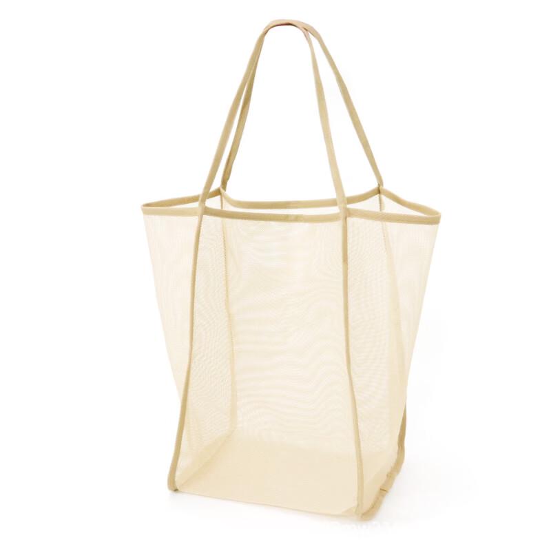 Versatile Transparent Mesh Beach & Shopping Tote Bag