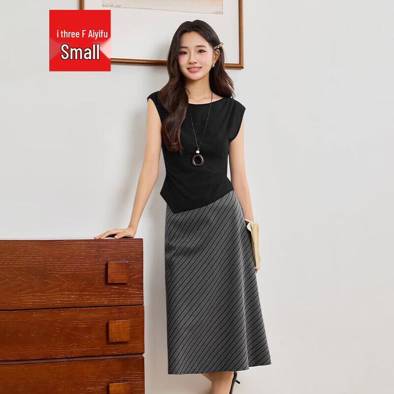IEF Women s Petite Summer Two-Piece Long Skirt Set M
