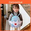 Stylish And Functional Kids Backpack With Angel Wings Perfect For School Adventures