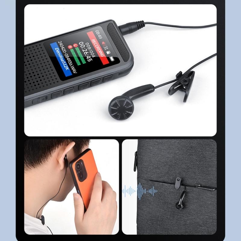 Digital Voice Recorders with Very Long Battery & Noise Cancellation for Clear Sound Recording in Various Setting