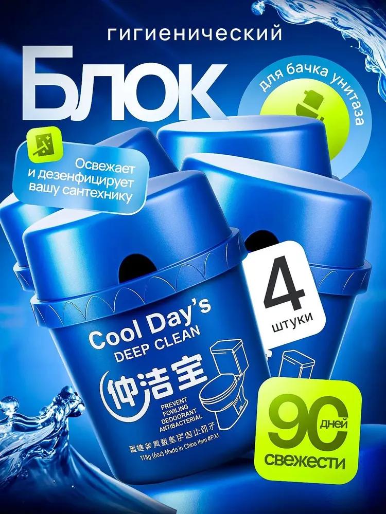 Cool Day's exclusive toilet unit with improved formula applied.
