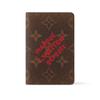 Pocket Organizer Monogram Dustproof Coated Canvas Card Holder Men Wallets Dark-Brown M11631