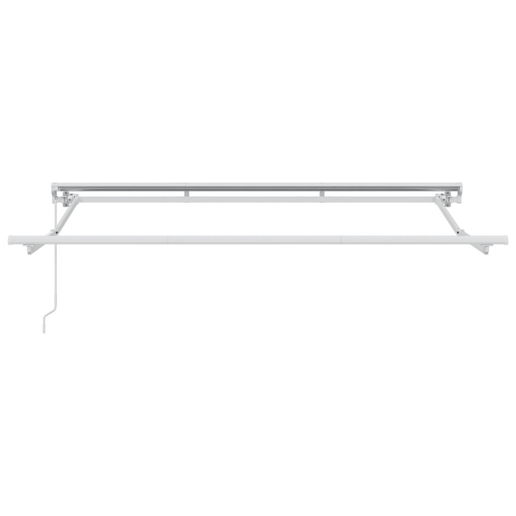 Manual Retractable Awning Cream 3 x 2.5 m