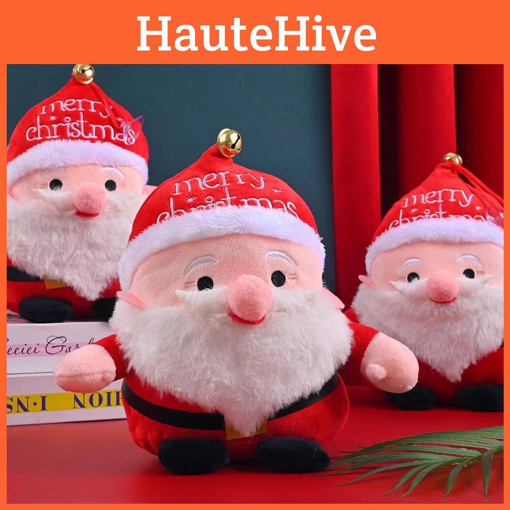Delightful Santa Claus Plush Toy 8 Inch Ideal For Kids Christmas Presents And Decor