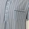 Men's 2025 V-Neck Striped Short Sleeve Loose Nightshirt