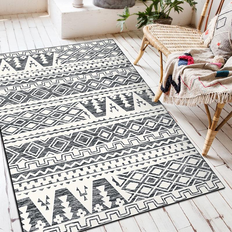 Moroccan Style Carpet Living Room Carpet Persian Vintage Tea Table Sofa Carpet Home Bedroom Bedside Carpet