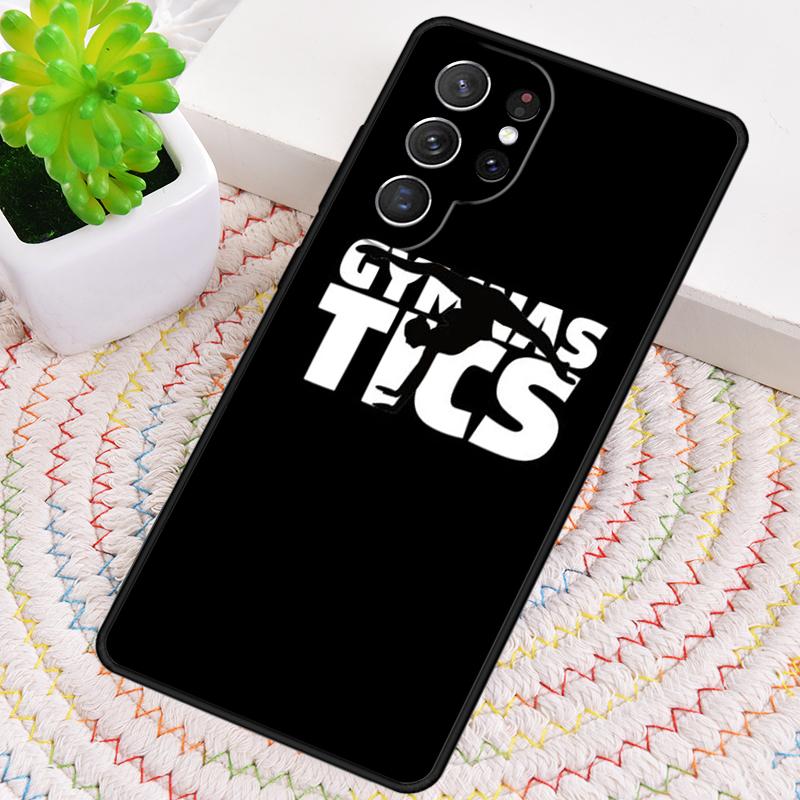 Rainbow Gymnastics Silhouette Phone Case For Samsung Galaxy note 10 pro S26 S25 S24 S23 S22 Ultra Plus S21 FE S20 Cover