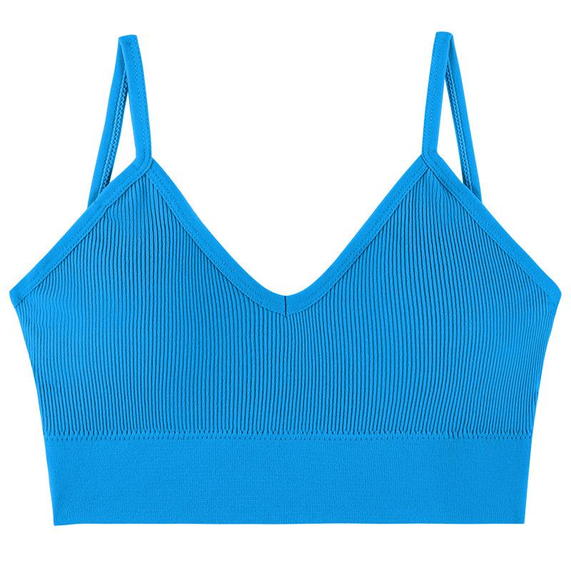 Seamless Deep V Large Size Base Sling Vest Female Sexy Beauty Back Anti-light Tube Top, Chest Wrap and Seamless Versatile Underwear