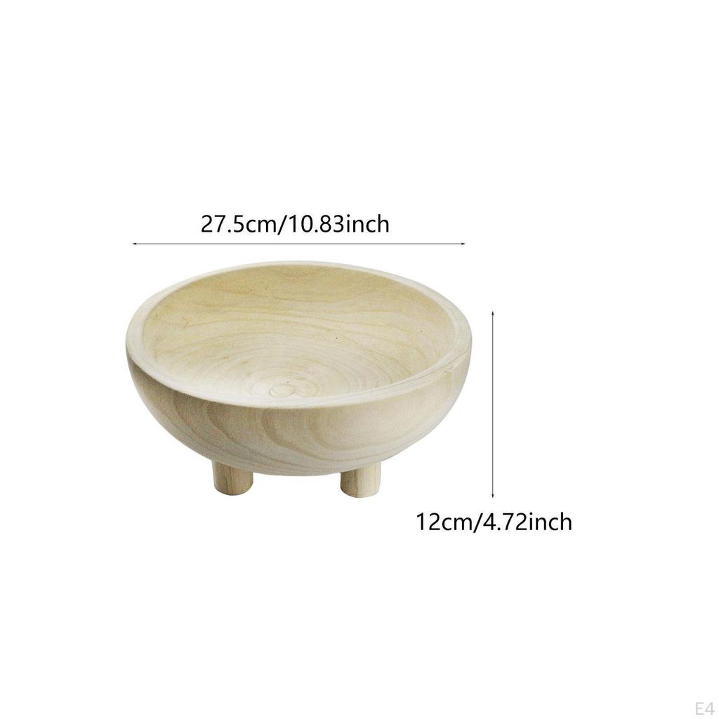 Bowl with Stand for Dessert Presentation On Coffee Table