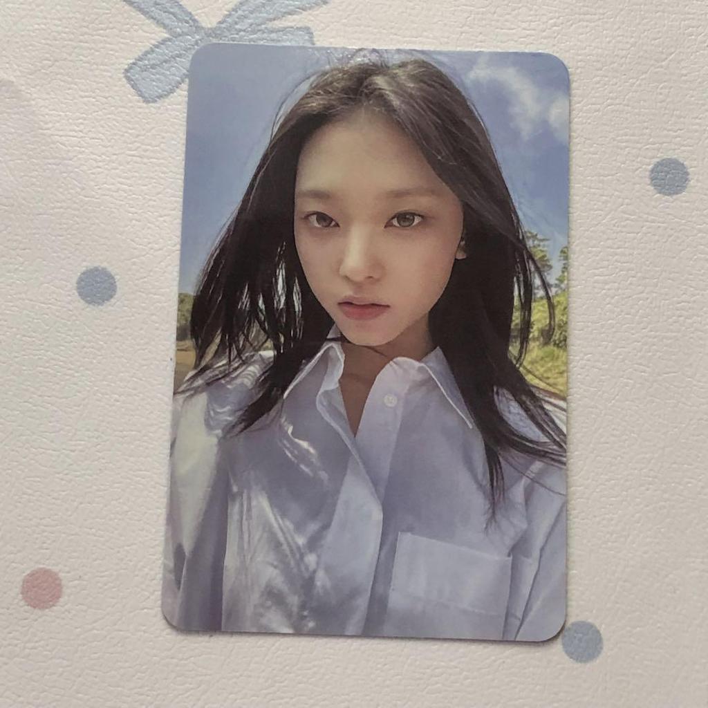 [USED] NewJeans Hyerin How Sweet 1st week winner Sanok trading card