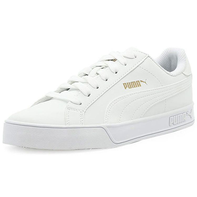 Puma Smash Classic Casual Lightweight Low-Top Sneakers Unisex Sneakers White Platinum 359622-16