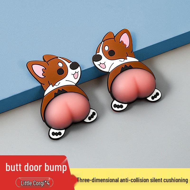 Silikon Anti-Kollisions-Türgriffpolster - Fingerabdruckschloss-Schutz & Stopper