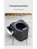 Portable Folding Camping Toilet with Lid for Adults and Kids