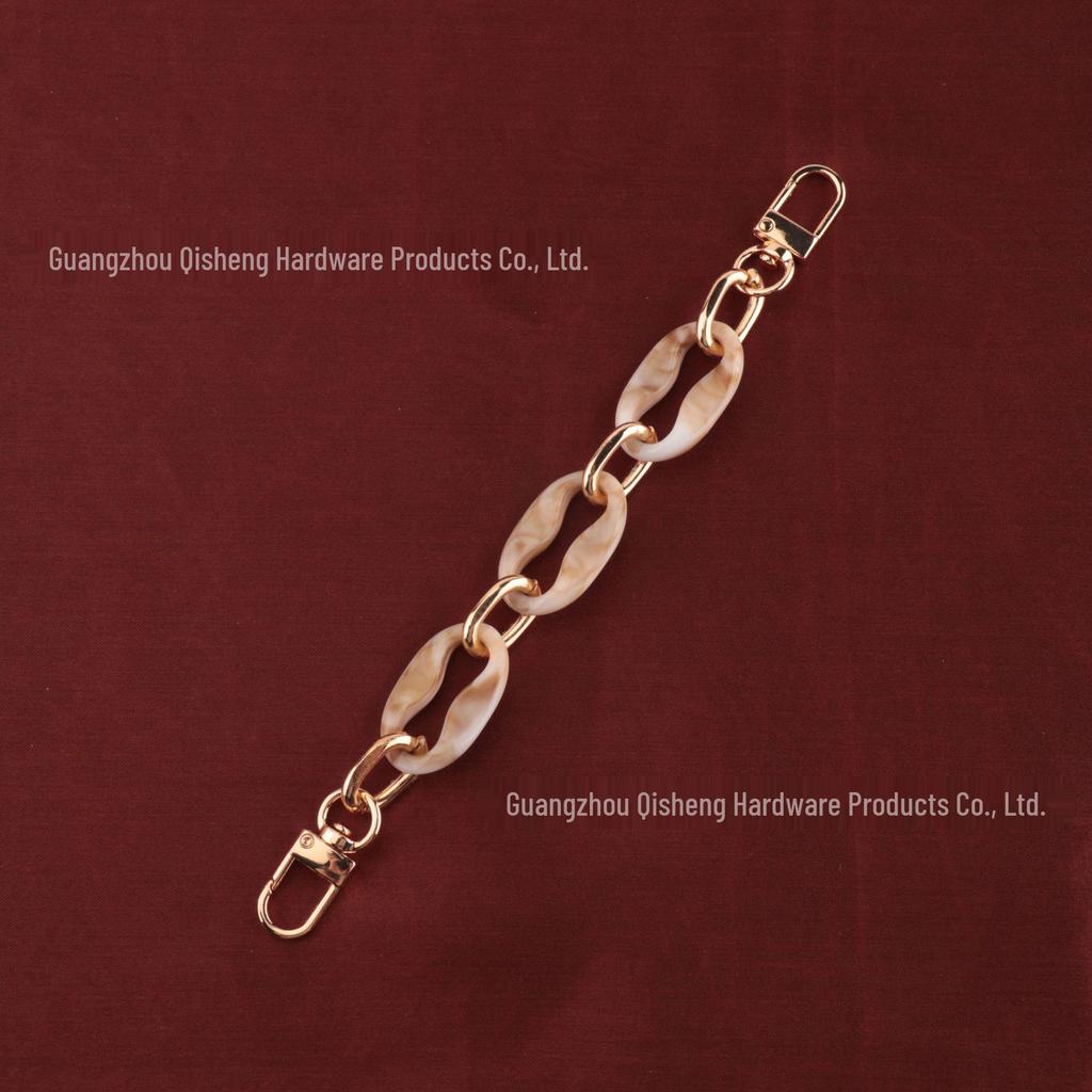 Versatile Retro Acrylic Resin Chain for Phone Case and Bag Accessories