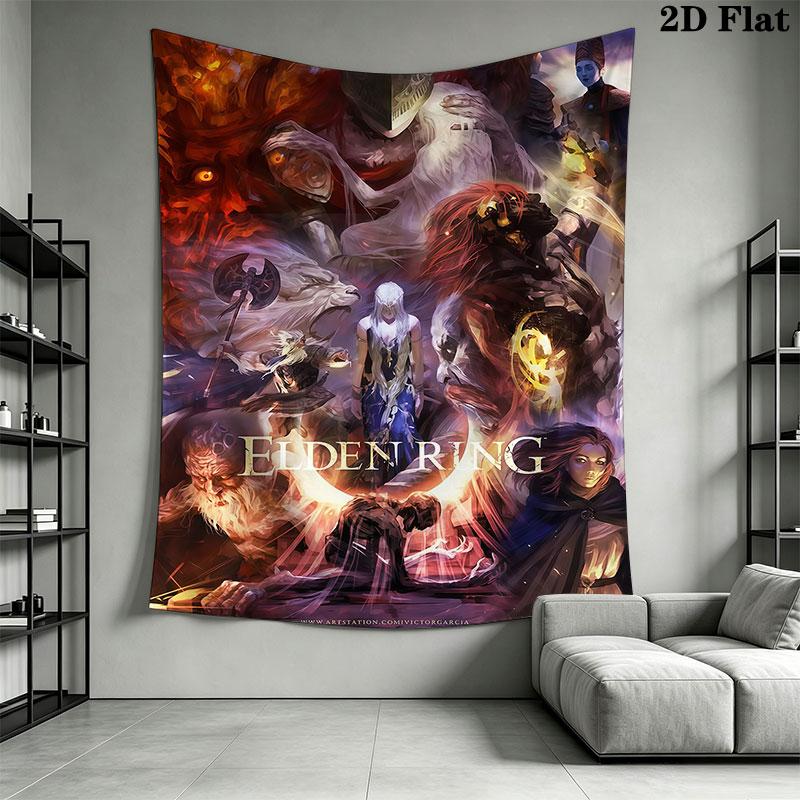 Souls series Wall Hanging Printed Fabric Blanket Decorative Tapestries for Bedroom Living Room Home Decor