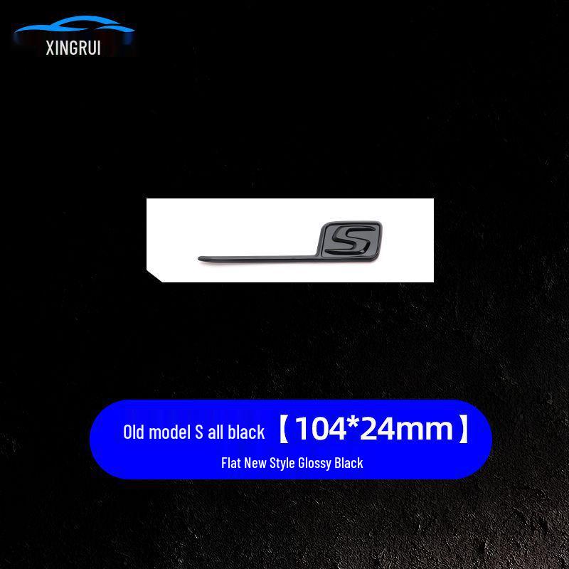 Mercedes E63S/C63S V8 Biturbo 4MATIC+ AMG Black Warrior Tail Badge Emblem Sticker