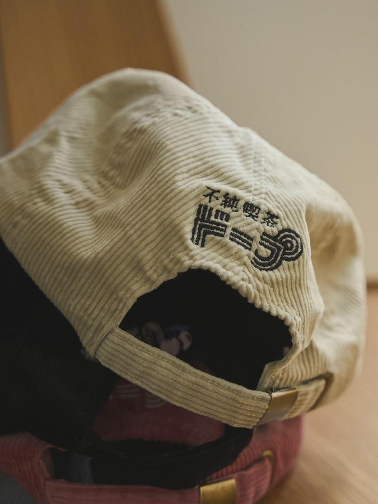 Cohen Fuju Kissa Dope Custom Corduroy Cap 76856460111 2100 NATURAL (21) FREE