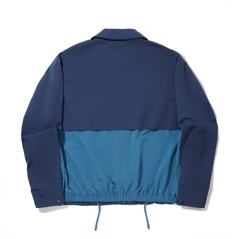 Li Ning X InsulAire Collaboration Simple Comfortable Casual Color-Block Polo Collar Loose Jacket Men Jacket AFDVG05-3