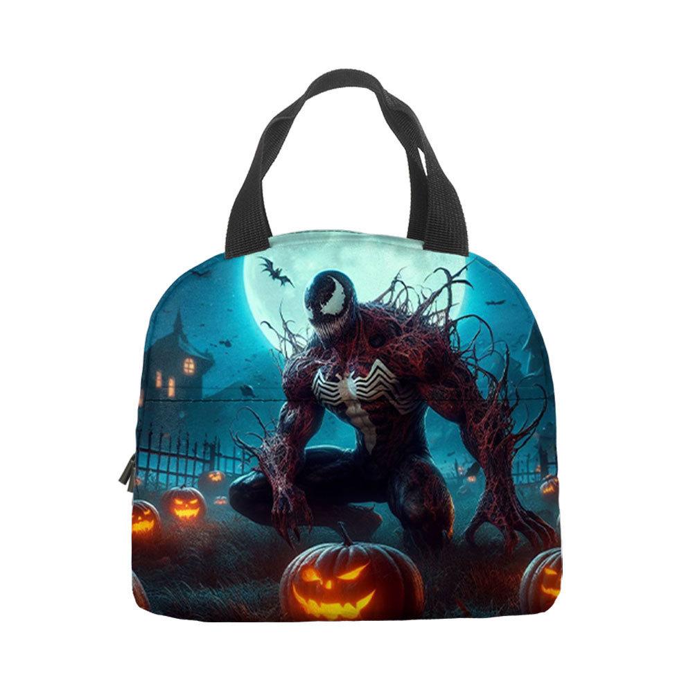 Spider-Man Handheld Bento Bag Insulation Bag Lunch Box Bag Lunch Bag with Lunch Bag Lunch Box Storage Bag