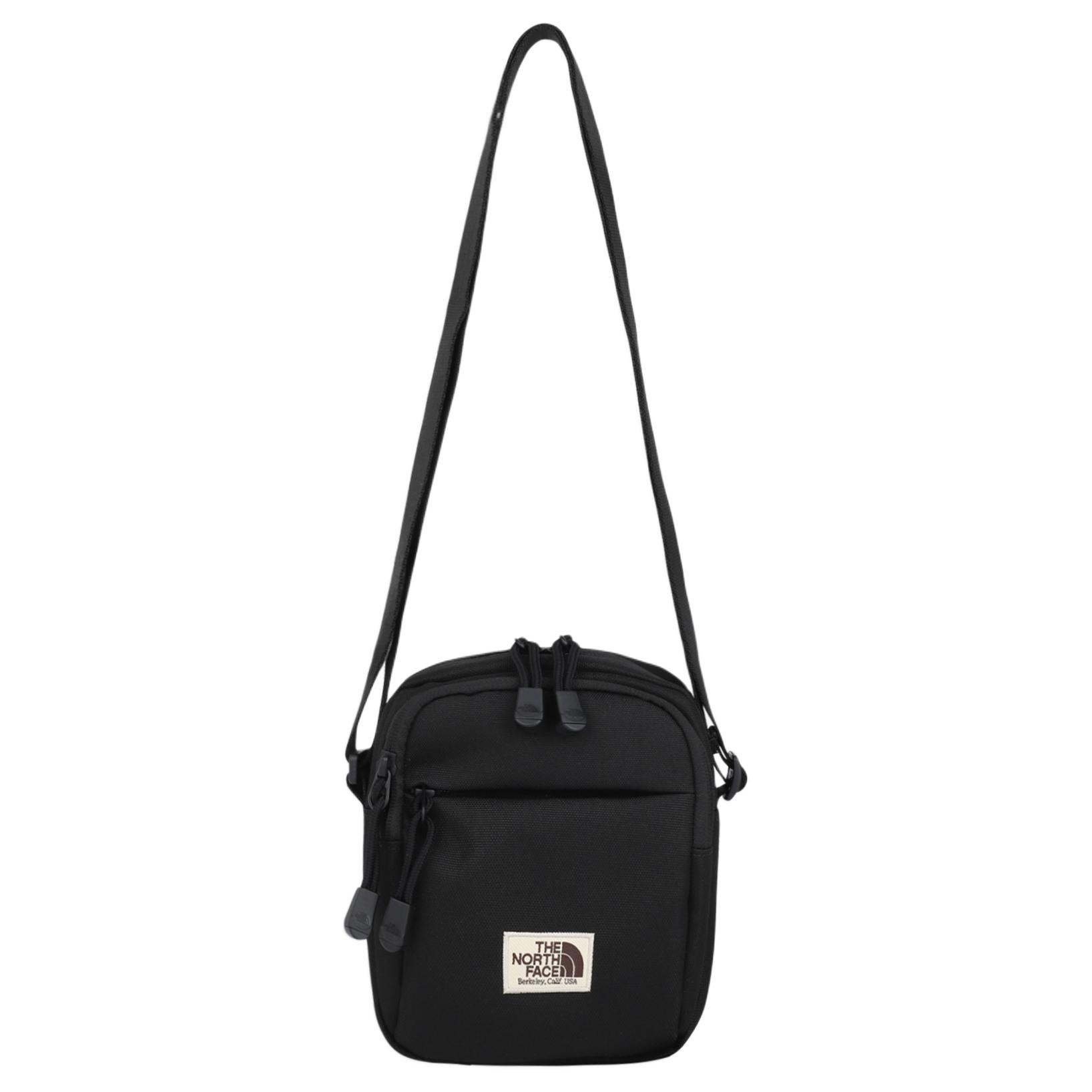 The North Face Standard Cross 1.3L Classic Logo Recycled Polyester Mini Shoulder Bag Unisex Shoulder Bag Black NN2PR51J Black