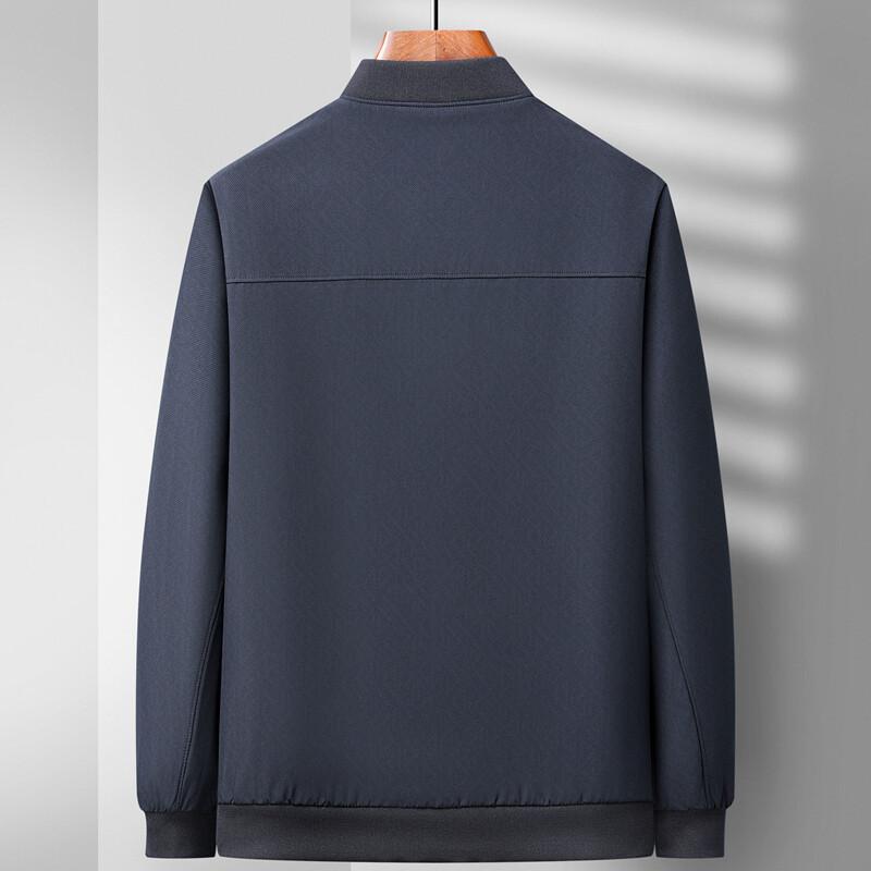 Spring New Men's Jacket Business Casual Baseball Collar Iron-free Anti-wrinkle Fashion Top Men's Jacket