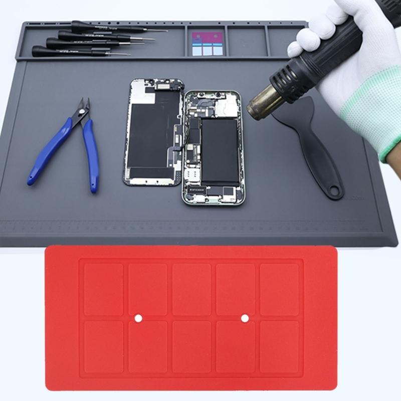 Lightweight Silicone Suction Screen Separator Pad For Phone Tablet Repair Enhancing Grip Heat Resistant Anti Slip Design