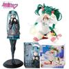 Najnowsza piżama z krótkim rękawem i kocimi uszami Hatsune Miku, figurka Hatsune Miku, model krajobrazu MIKU, Anime Piękne Dziewczyny, ozdoba na biurko, prezent