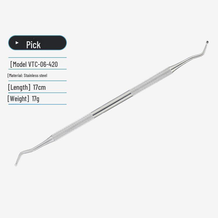 Stainless Steel Dental Tartar Remover Tool Set