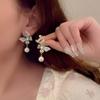 Vintage Enamel Butterfly Earrings for Women