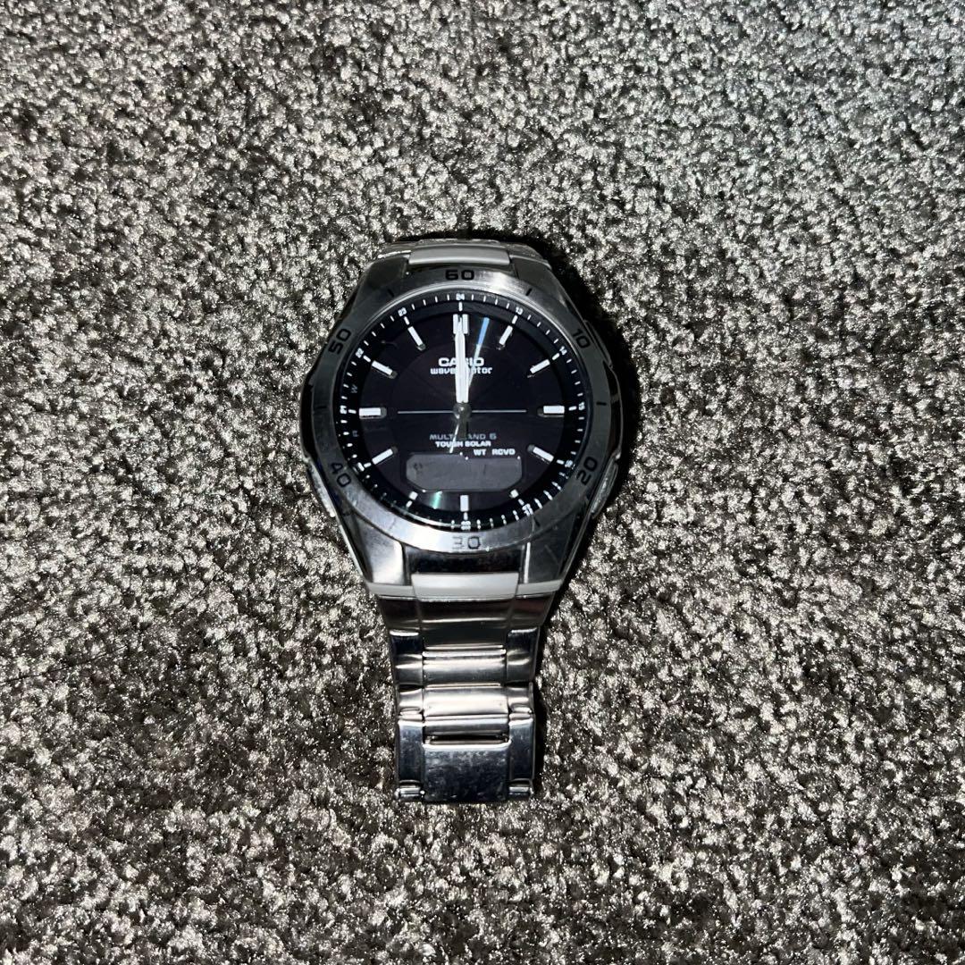 

[USED] CASIO Stainless Steel Black Dial Watch