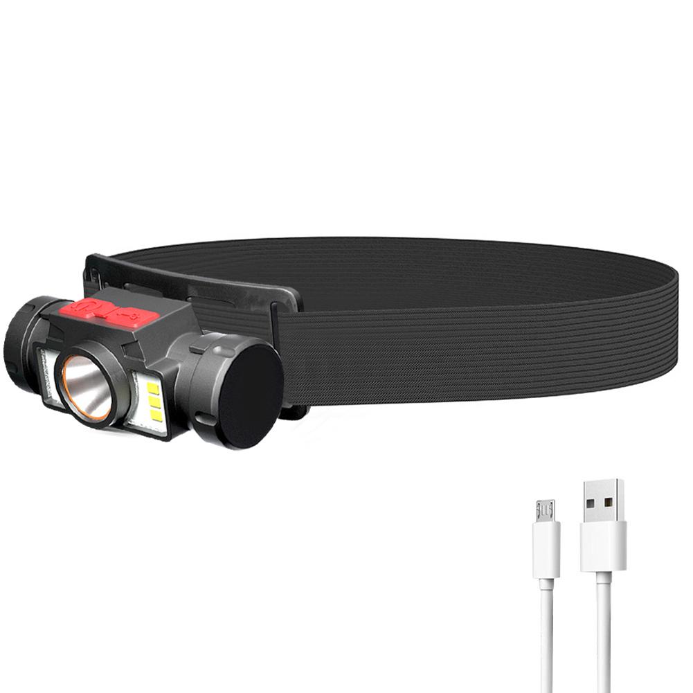 

XPE LED Кемпинг Фонарь USB Зарядка Головной фонарик для бега на велосипеде
