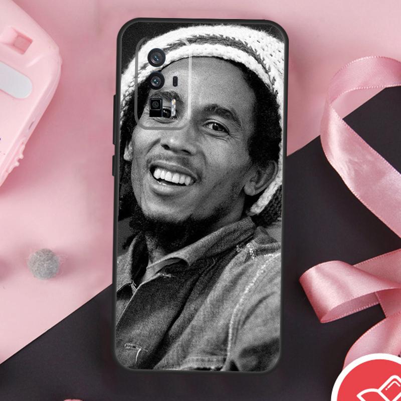Bob Marley Case For Xiaomi 14 Ultra Mi 15 Pro 13 11T 12T 13T 14T POCO X7 Pro X3 X5 X6 F5 F6 F7 Cover