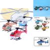 Vibrant Pvc Helicopter Toy For Kids With Back Propulsion And Cognitive Development