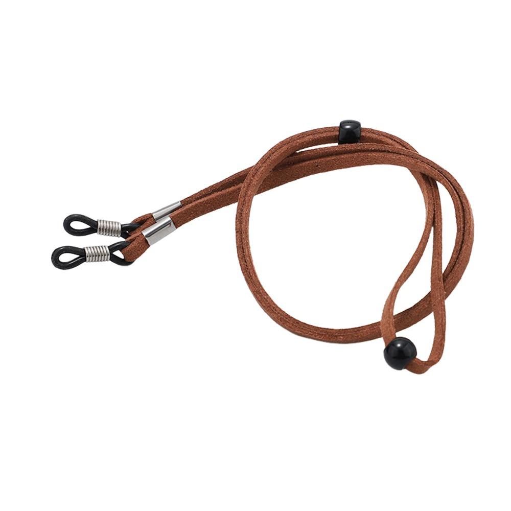 

1PC Eyewear Retainer Eyeglasses Holder Strap Cord Durable Adjustable Glasses Cord for Men Wome коричневый
